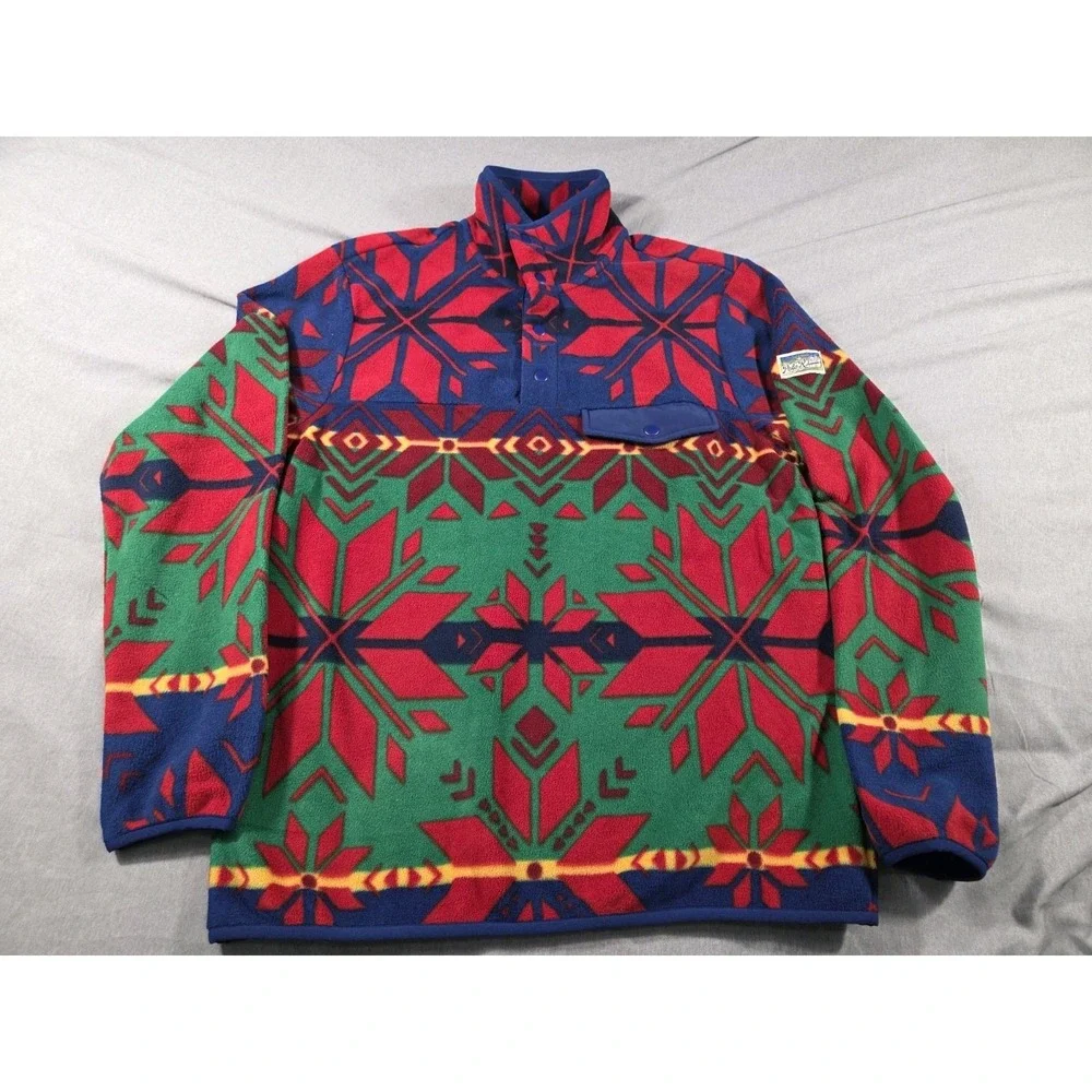NWOT *READ* 2 pc Set Polo Ralph Lauren Fair Isle Brushed Fleece Pullover, Jogger